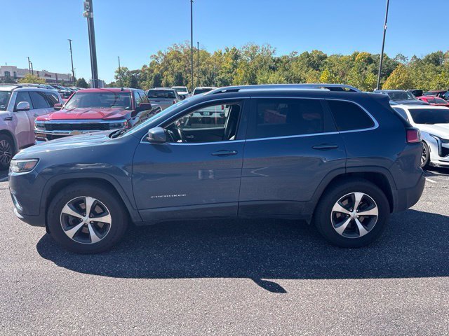 Used 2020 Blue Jeep Limited 4x4 image 3