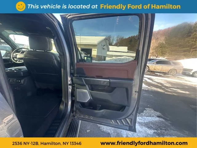 Used 2023 Gray Metallic Ford Lariat image 92