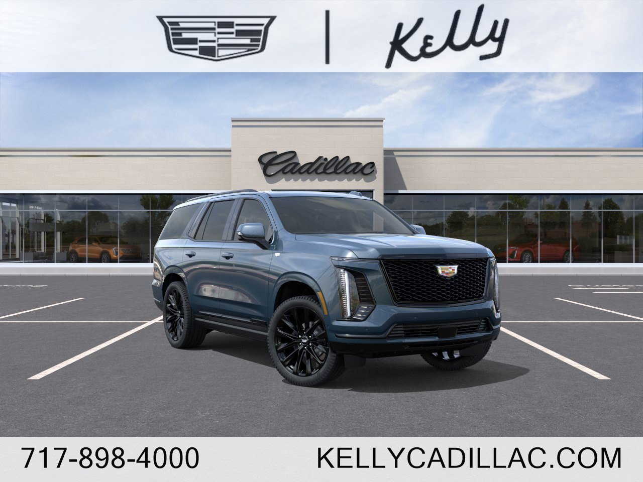 Blue 2027 Cadillac Escalade SUV / Crossover Four-Wheel Drive Automatic