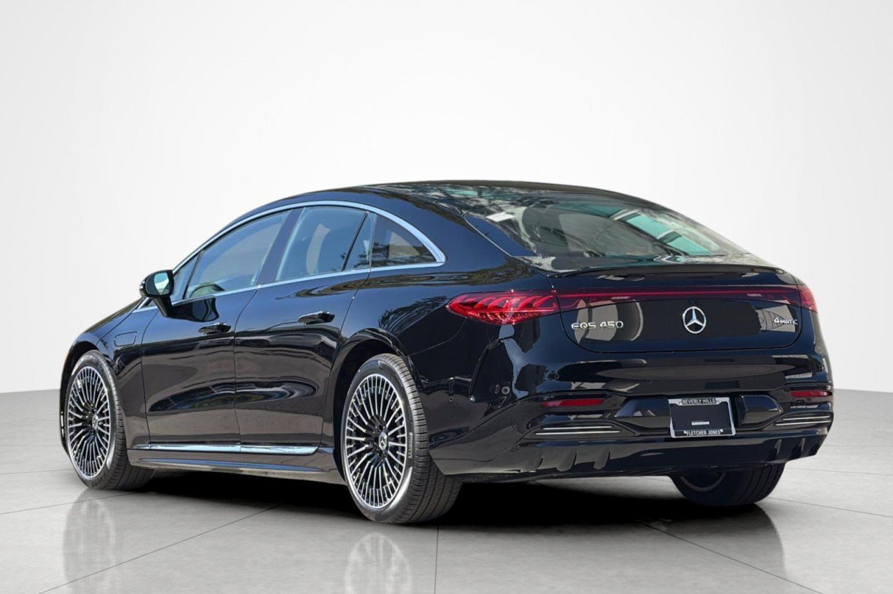 New 2026 Black Mercedes-Benz EQS 450 4MATIC® Sedan image 3