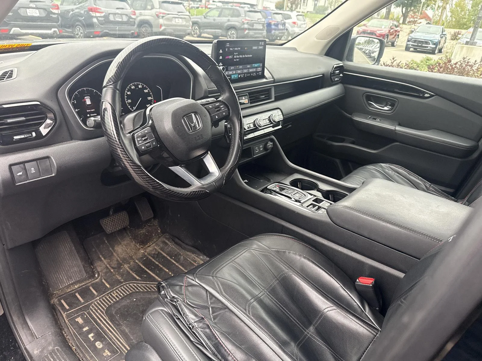 Used 2023 Crystal Black Pearl Honda EX-L w/Rear Captain