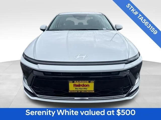 New 2026 Serenity White Hyundai SEL Sport image 2