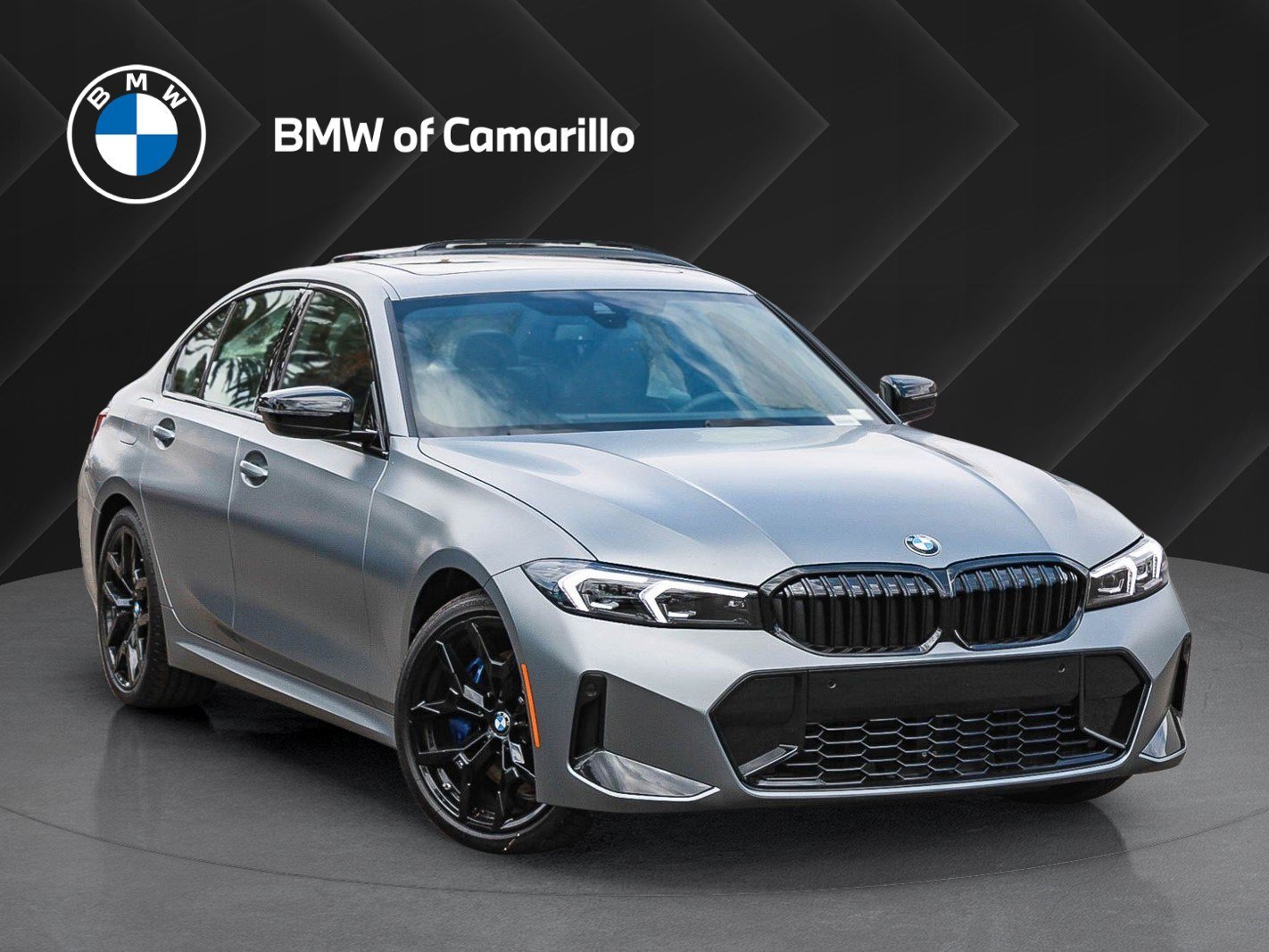 New 2026 Frozen Pure Grey Metallic BMW 330i NA image 1