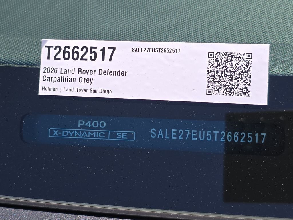 New 2026 Carpathian Grey Land Rover X-Dynamic SE image 36