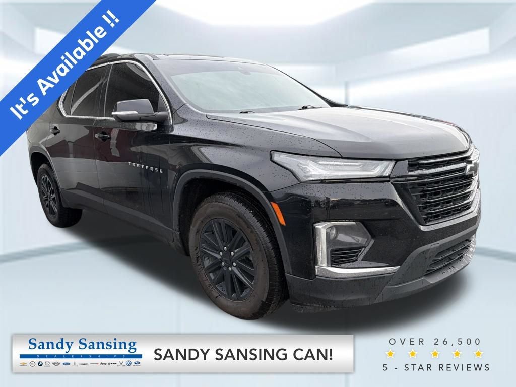 Used 2022 Mosaic Black Metallic Chevrolet LT Cloth image 1