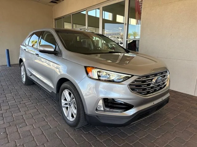 Used 2020 Iconic Silver Metallic Ford SEL image 6