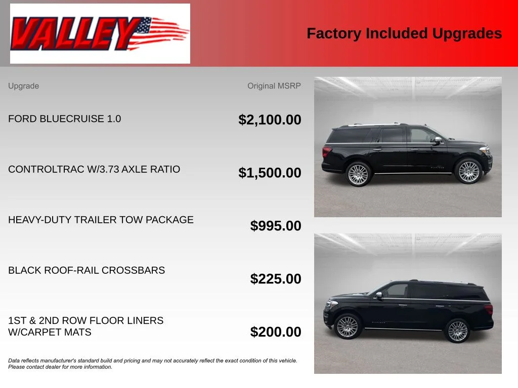 Certified Used 2024 Black Metallic Ford Platinum image 6