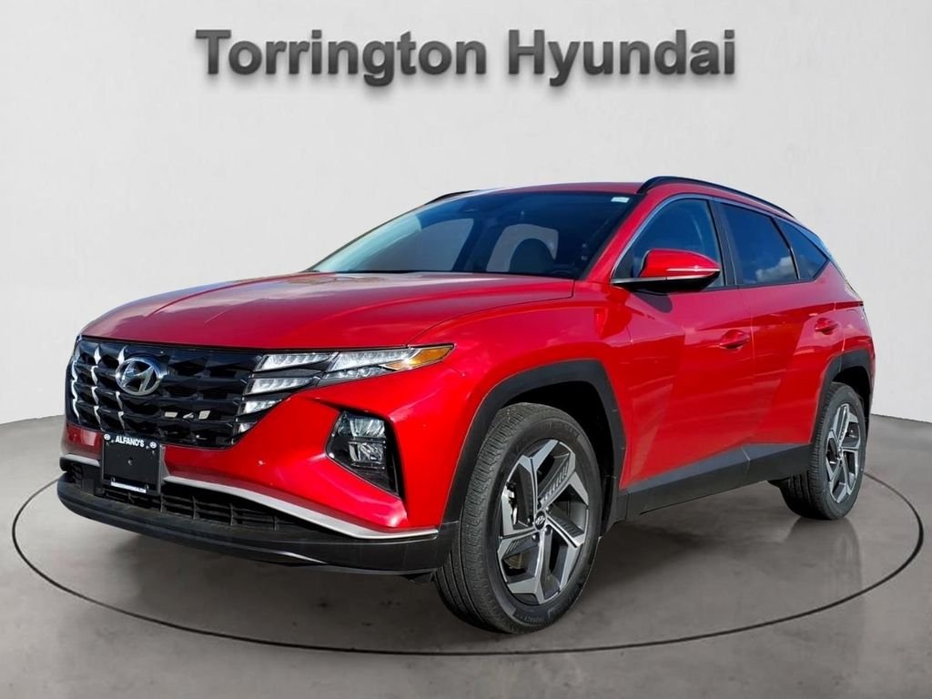 Certified Used 2023 Red Hyundai SEL image 1