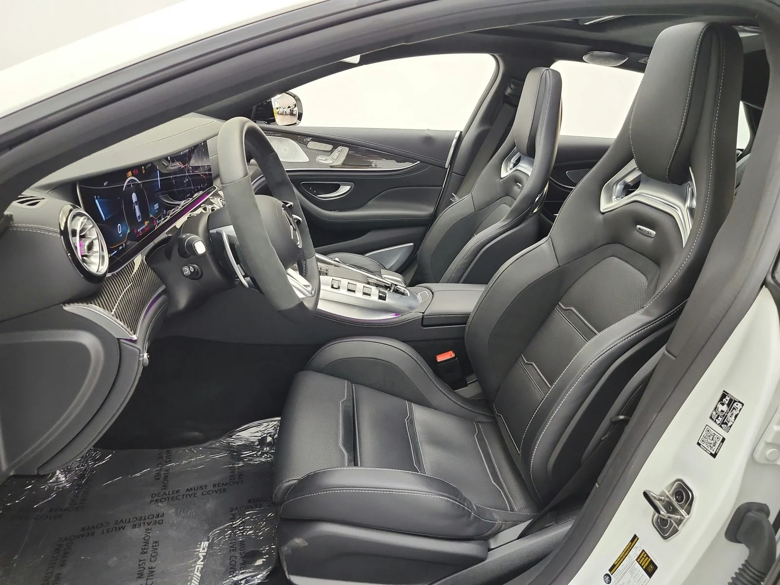 Certified Used 2022 MANUFAKTUR Diamond White Metallic Mercedes-Benz AMG® GT 53 image 15