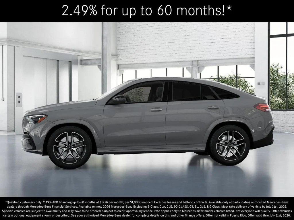 New 2026 MANUFAKTUR Alpine Grey Mercedes-Benz AMG® GLE 53 4MATIC+ Coupe image 35
