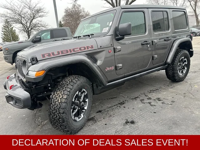 New 2026 Jeep Wrangler Rubicon 4D Sport Utility in Traverse City