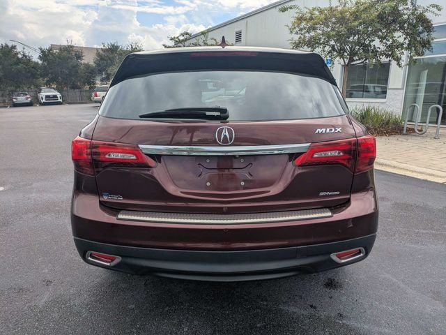 Used 2014 Red Acura 3.5L Technology Package image 4