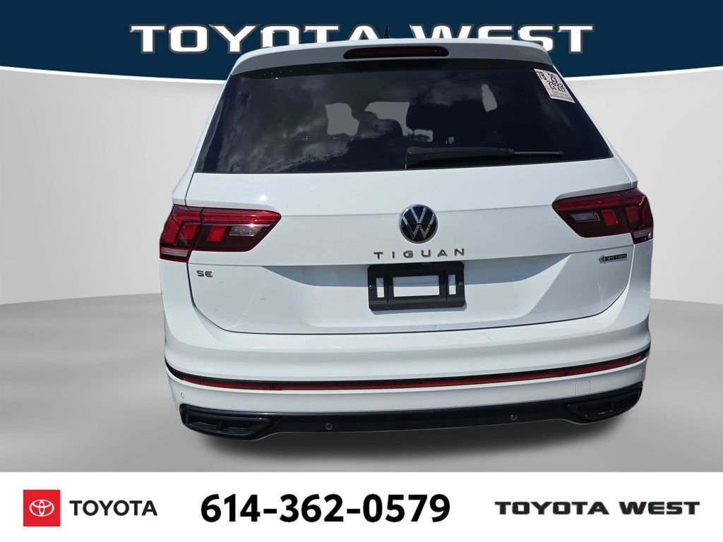 Used 2022 White Volkswagen 2.0T SE R-Line Black image 6