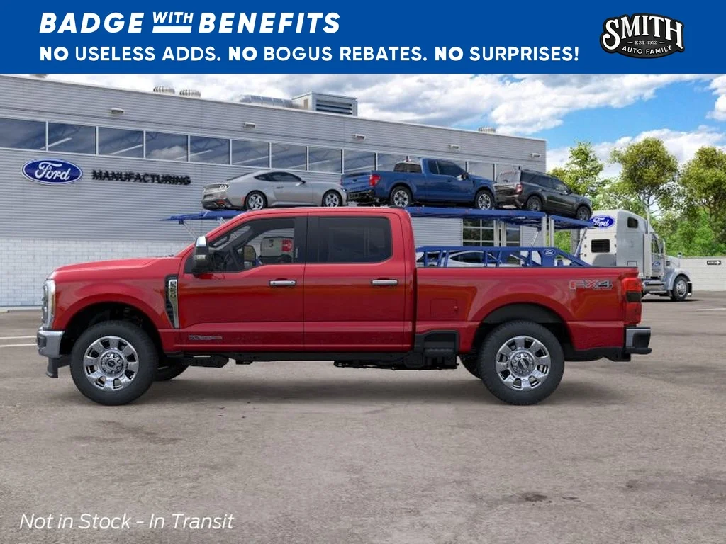 New 2026 Ruby Red Metallic Tinted Clearcoat Ford F-250® Lariat® image 4