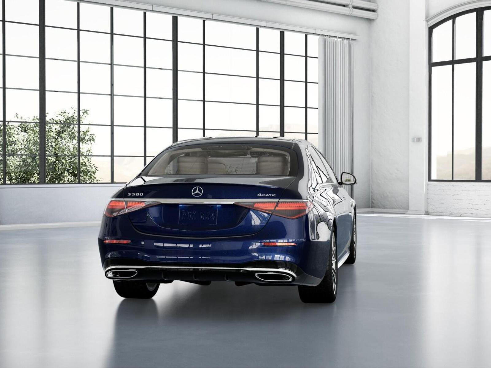 New 2026 MANUFAKTUR Mystic Blue Metallic Mercedes-Benz S 580 image 24