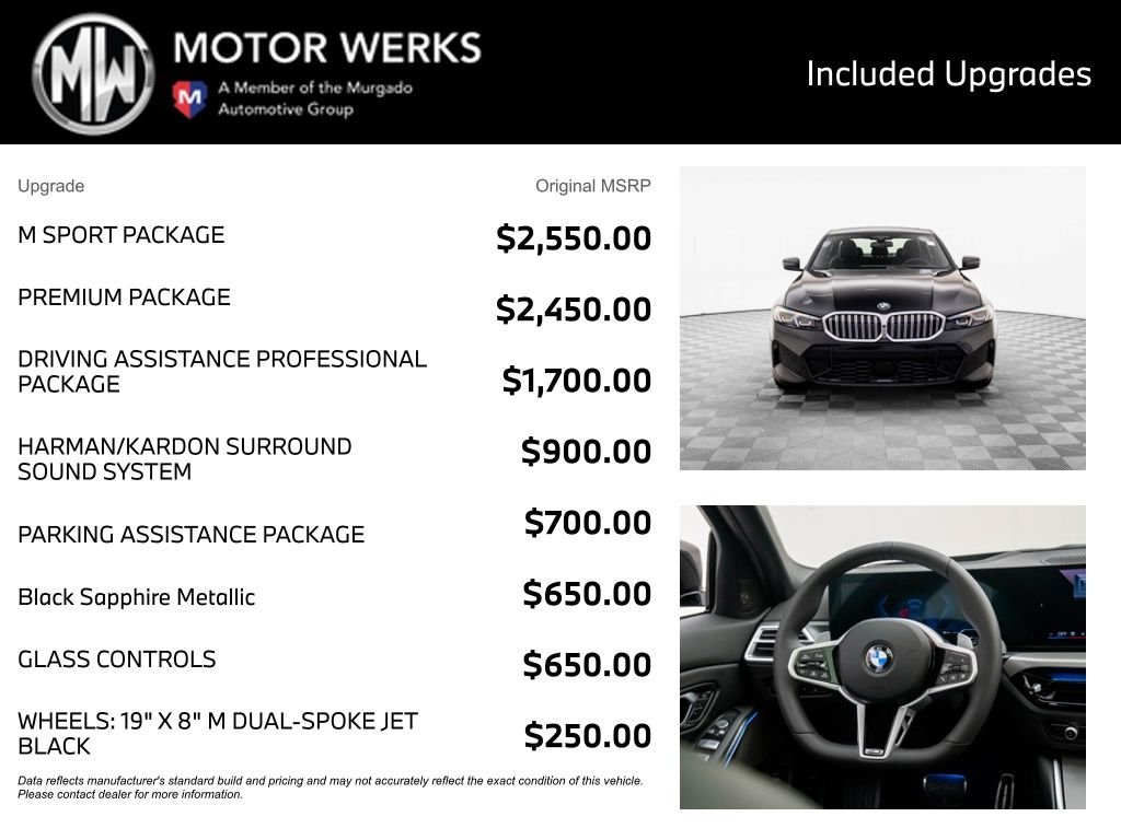 New 2026 Black Sapphire Metallic BMW 330i xDrive image 4
