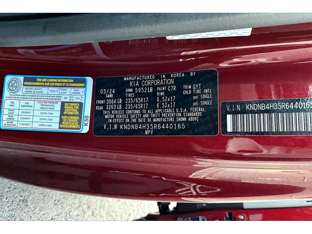 Used 2024 Flare Red Kia LX image 32