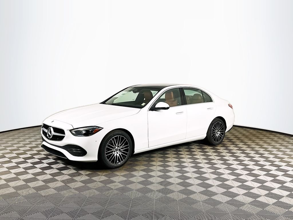 New 2026 Polar White Mercedes-Benz C 300 image 3