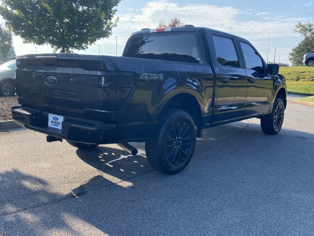 Used 2025 Agate Black Metallic Ford STX image 3