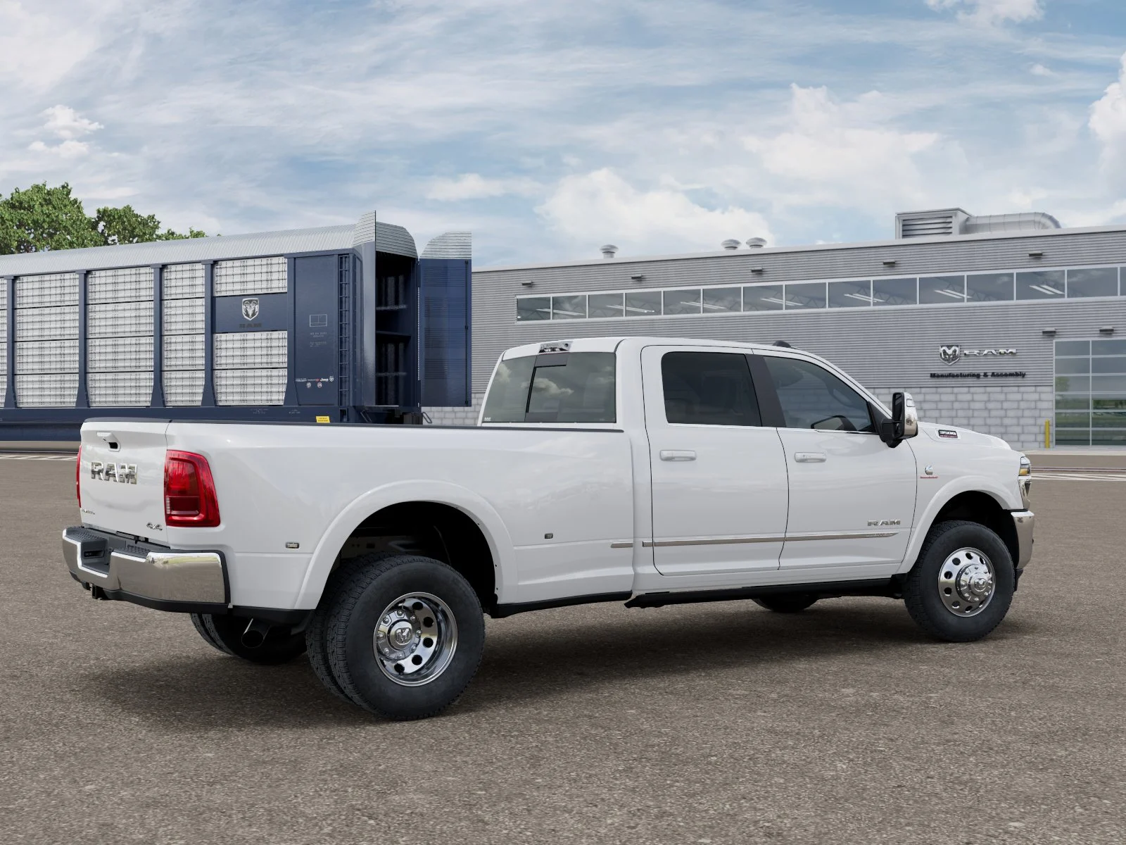 New 2027 Bright White Clearcoat RAM Limited image 4