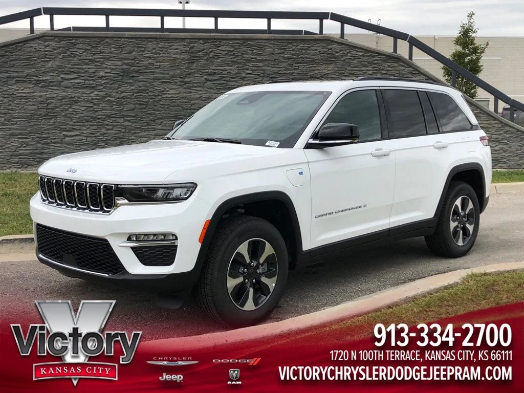 New 2024 White Jeep 4xe image 1