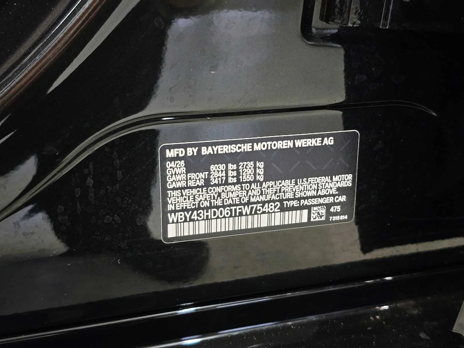 New 2026 Black Sapphire Metallic BMW xDrive40 image 30