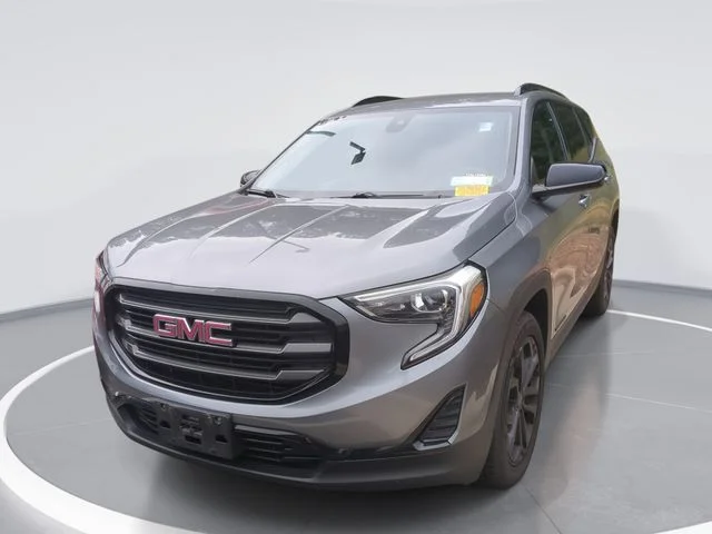Used 2021 Gray GMC SLE image 1