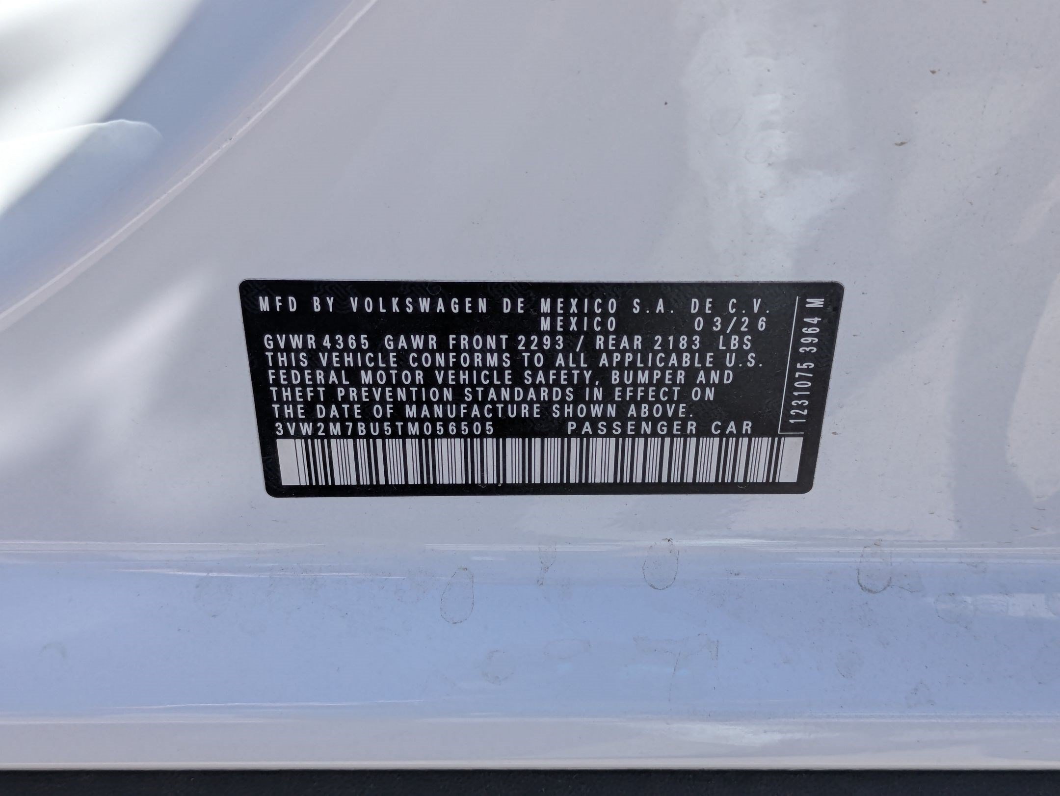 New 2026 Pure White w/Deep Black Roof Volkswagen Autobahn image 16