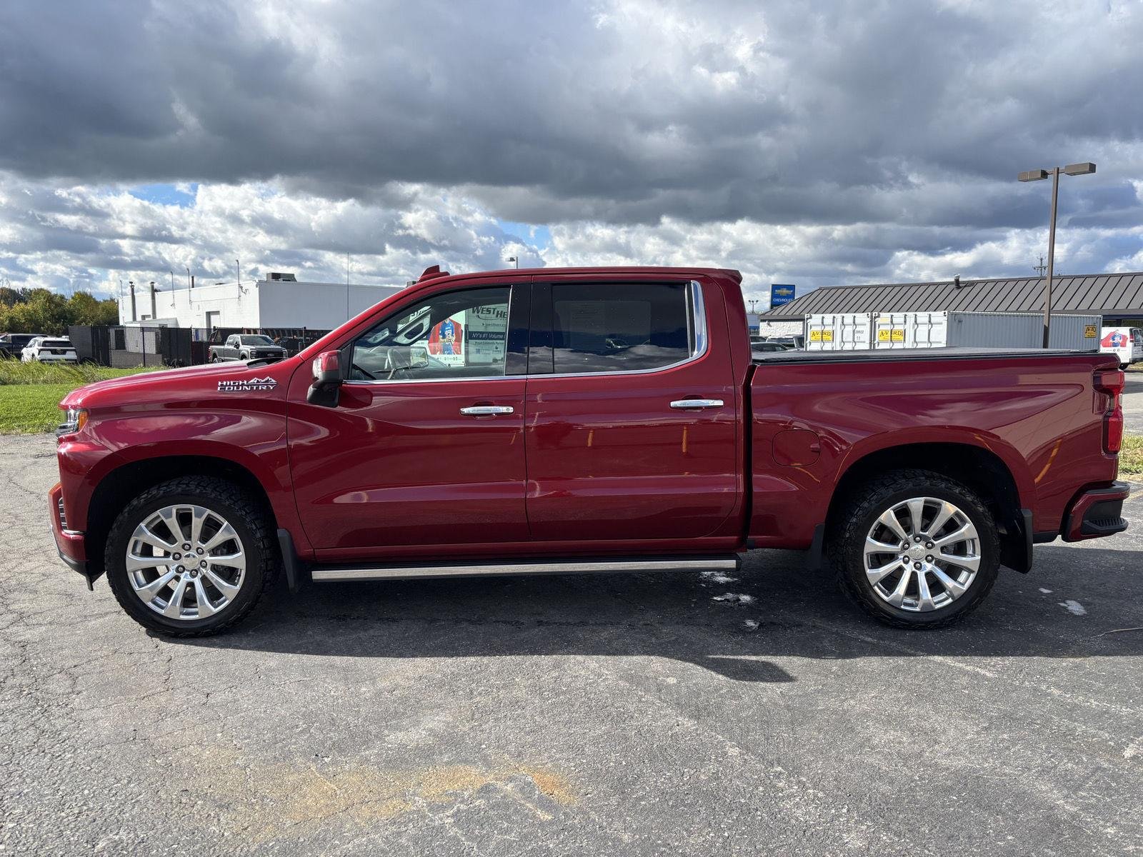 Used 2019 Cajun Red Tintcoat Chevrolet High Country image 4