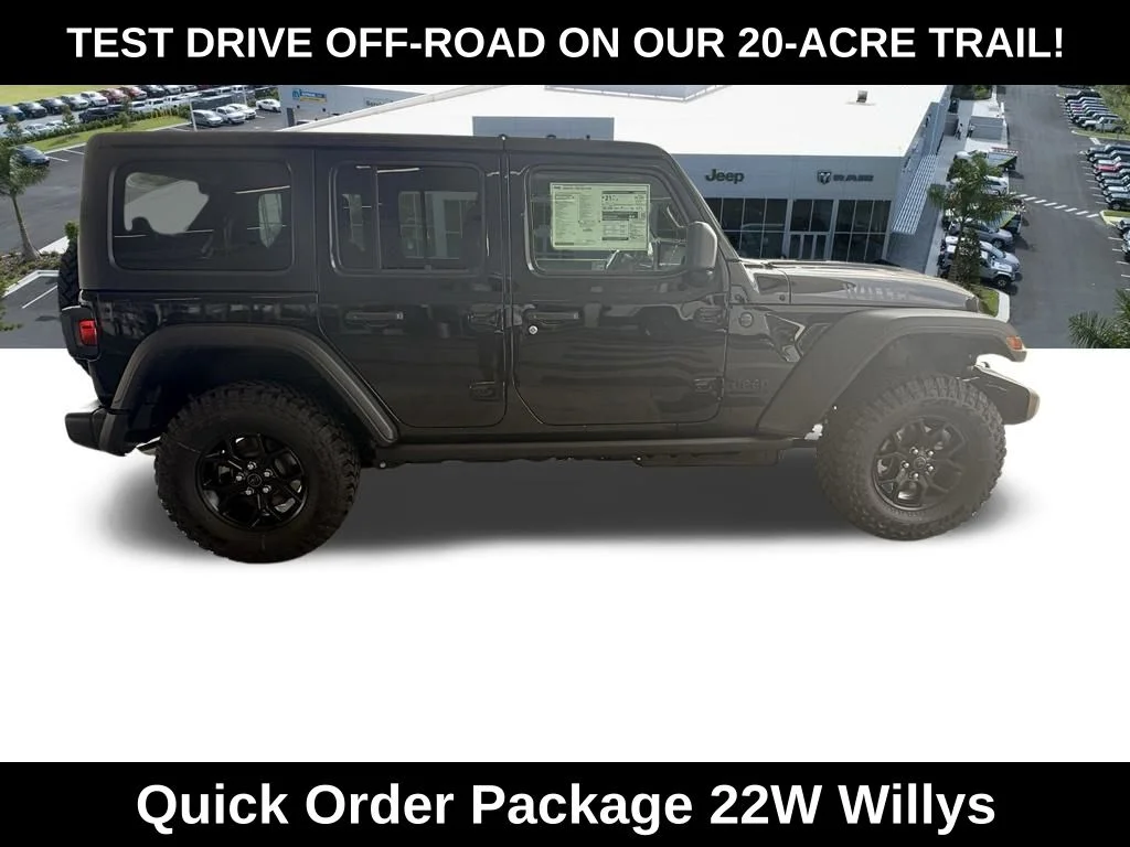 New 2026 Black Clear-Coat Exterior Paint Jeep Willys image 3