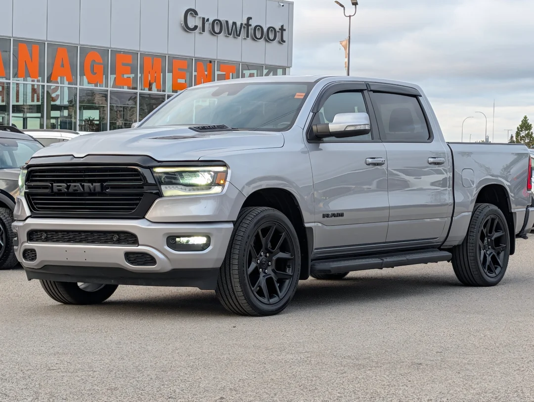 Certified Used 2022 Silver RAM Sport - - 4x4 - Dual Pane Sunroof - Night Edition - Level II Grp - Alpine Audio & More! image 4