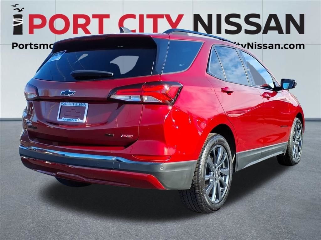 Used 2022 Cherry Red Chevrolet RS AWD W/PANORAMIC SUNROOF image 33