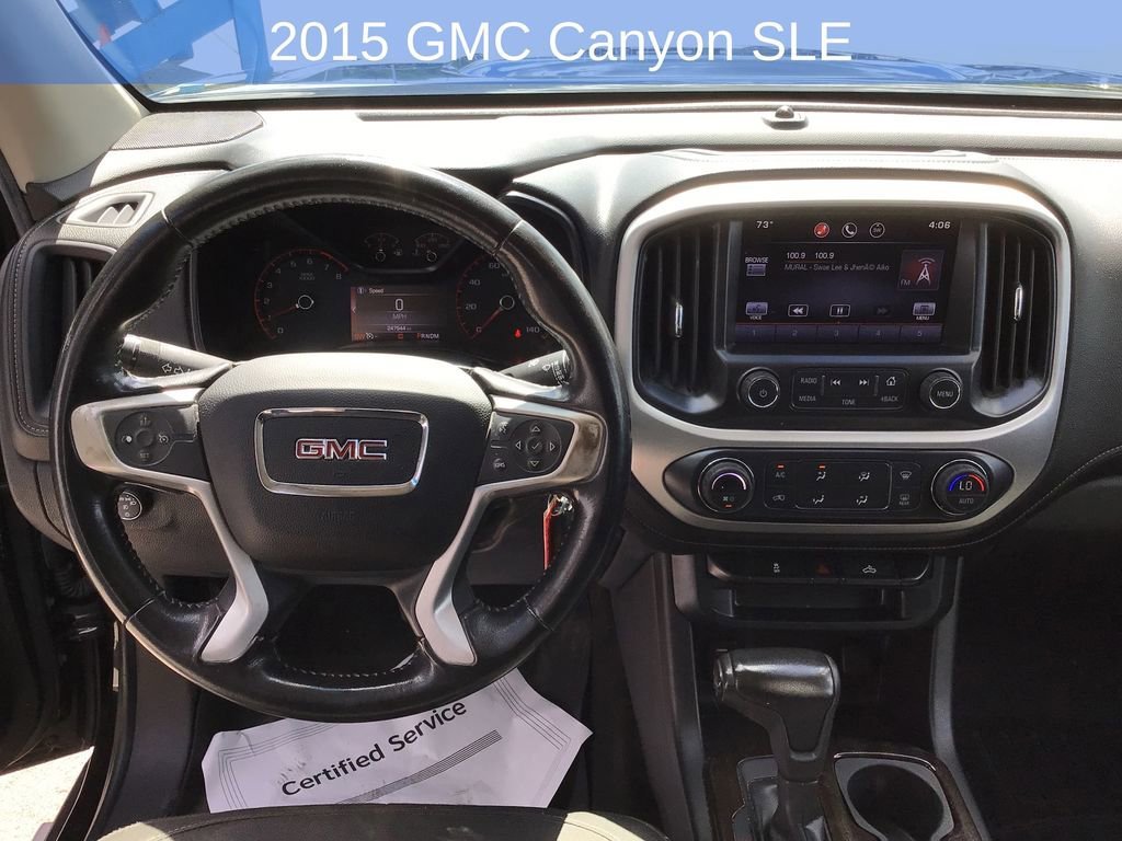 Used 2015 GMC Canyon SLE with VIN 1GTH5BEA4F1227860 for sale in Mooresville, IN
