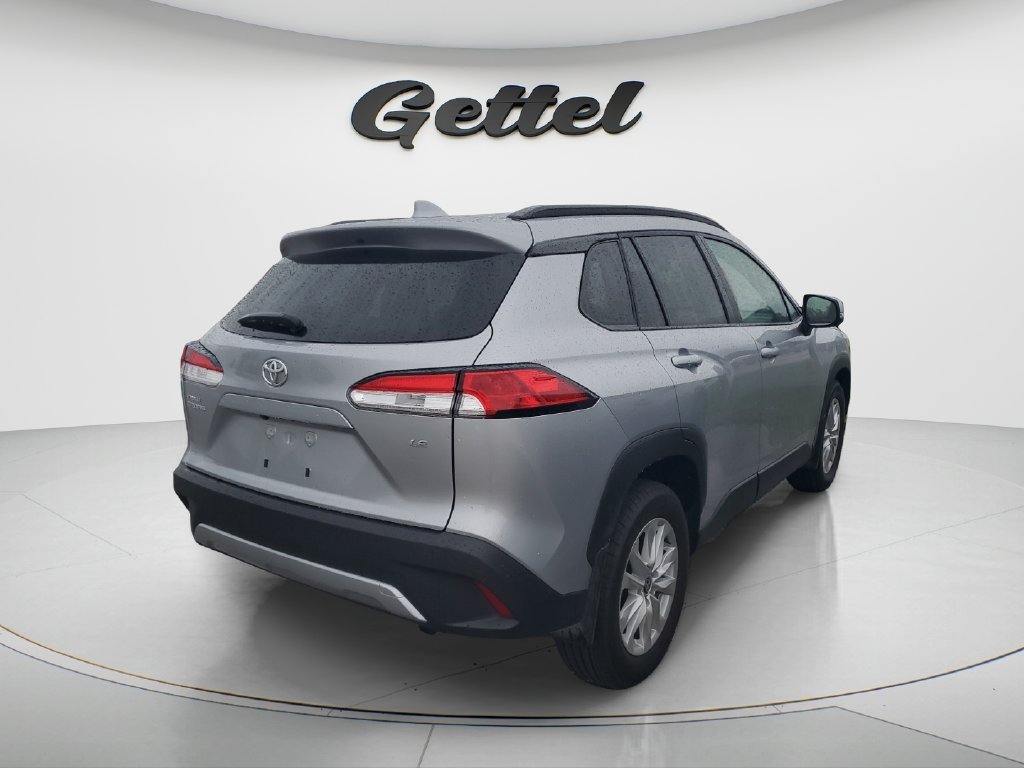 Certified Used 2024 Silver Toyota LE image 3