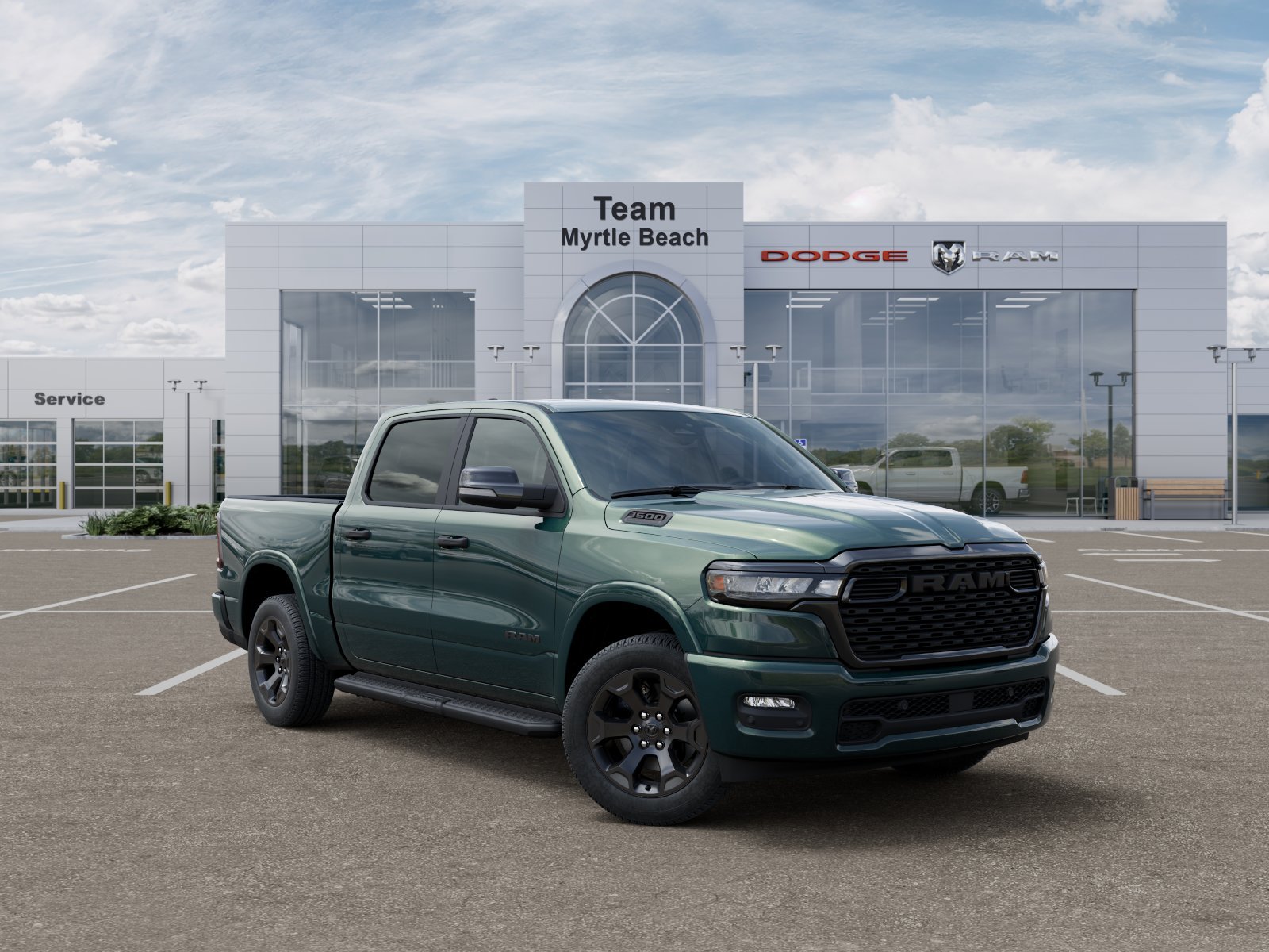 New 2026 Serrano Green Metallic RAM Big Horn/Lone Star image 27