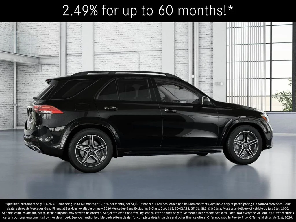 New 2026 Obsidian Black Metallic Mercedes-Benz GLE 350 image 18