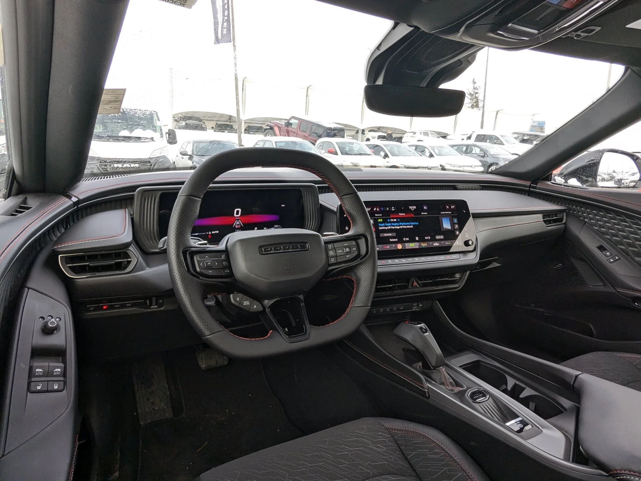 New 2026 White Dodge Scat Pack - - Blacktop Pkg - Two-Tone Black Roof - 20 Black Wheels - Adaptive Cruise & More! image 24