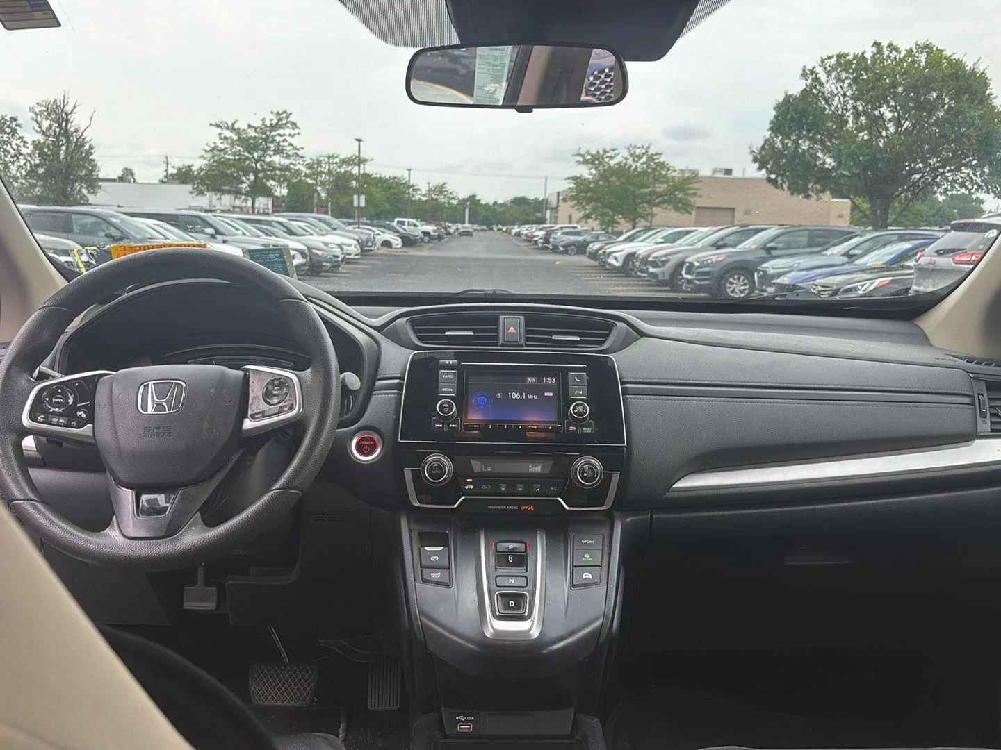 Used 2020 Platinum White Pearl Honda LX image 16