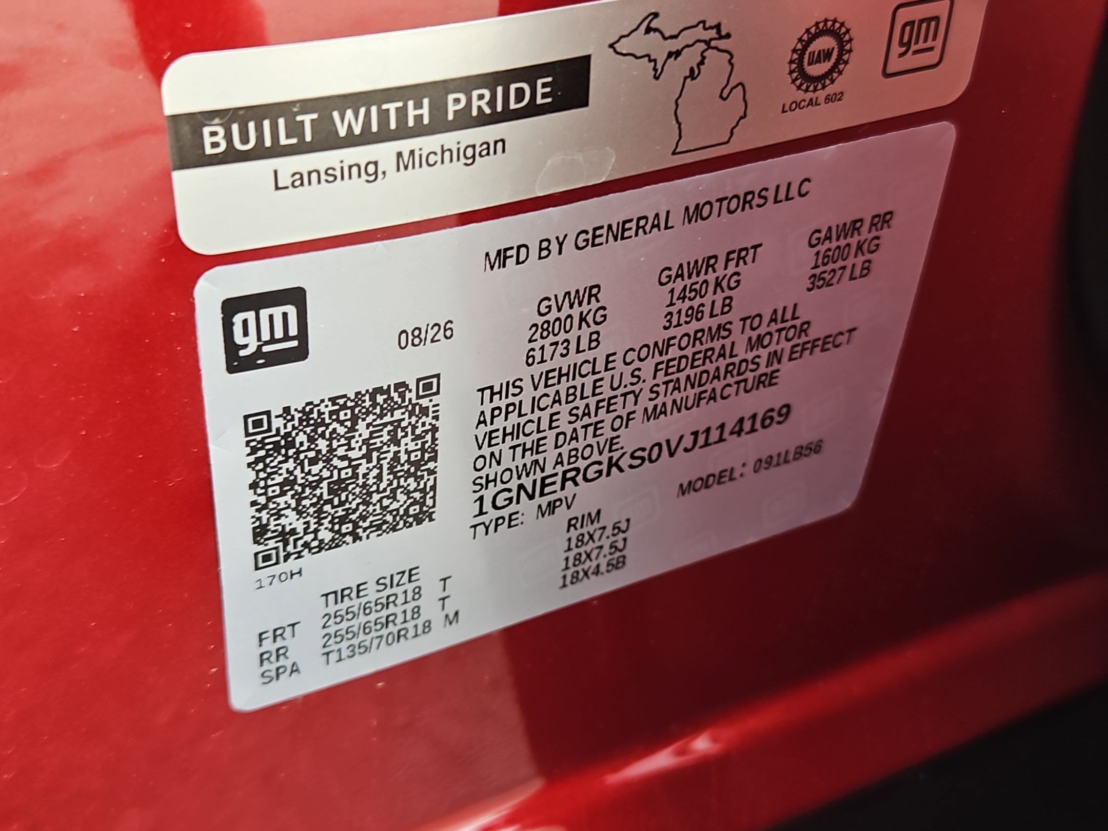 New 2027 Radiant Red Tintcoat Chevrolet LT image 16