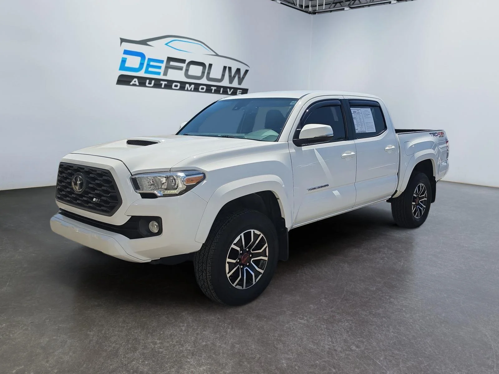 Used 2020 Super White Toyota TRD Sport image 7