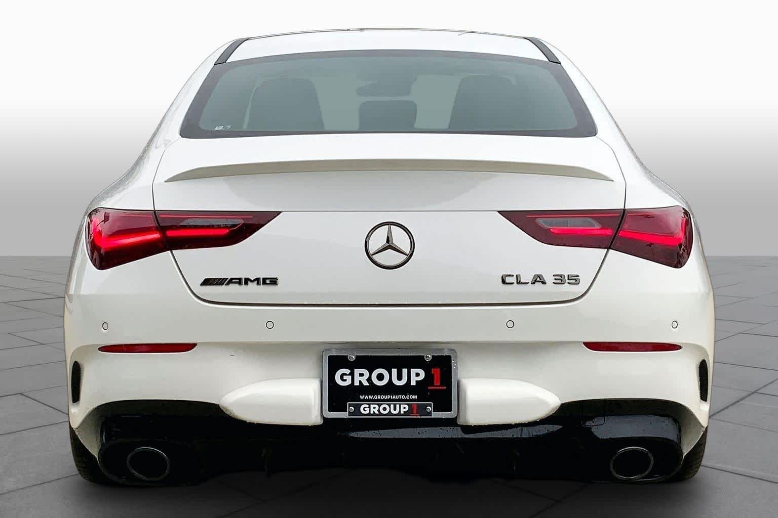 New 2025 Polar White Mercedes-Benz AMG® CLA 35 image 4