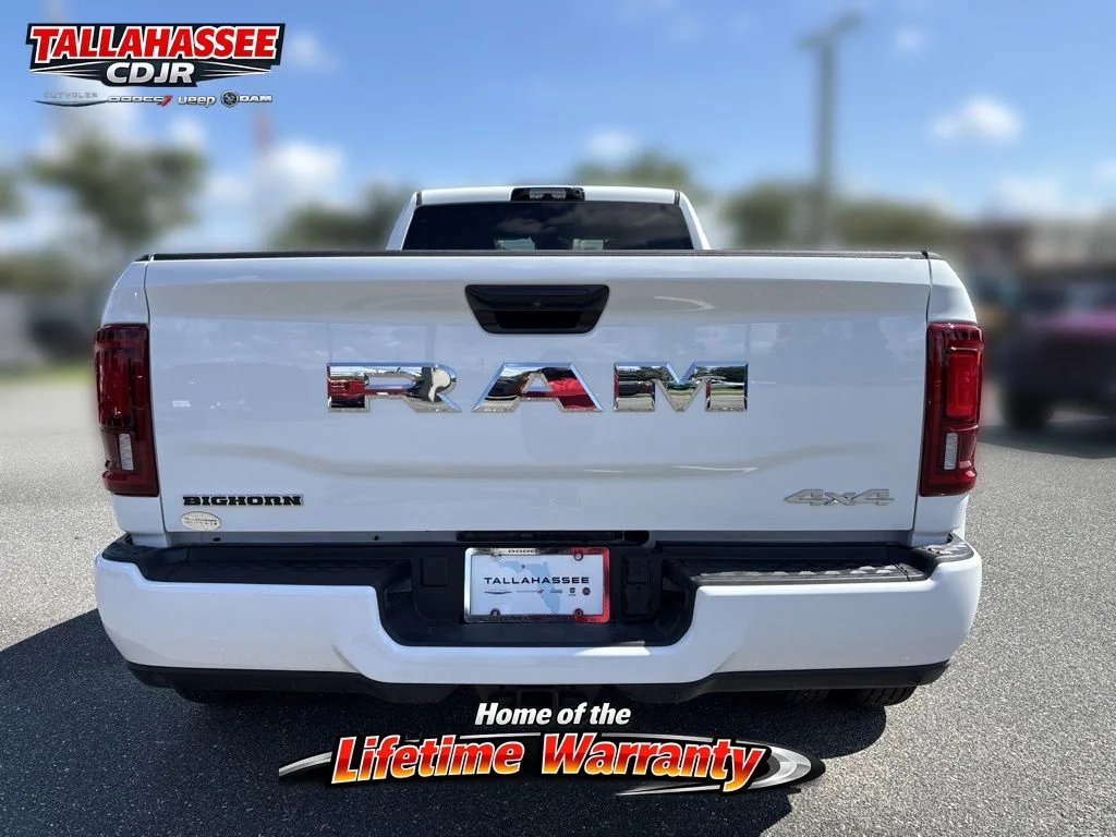 New 2026 Bright White Clear-Coat Exterior Paint RAM Big Horn image 4