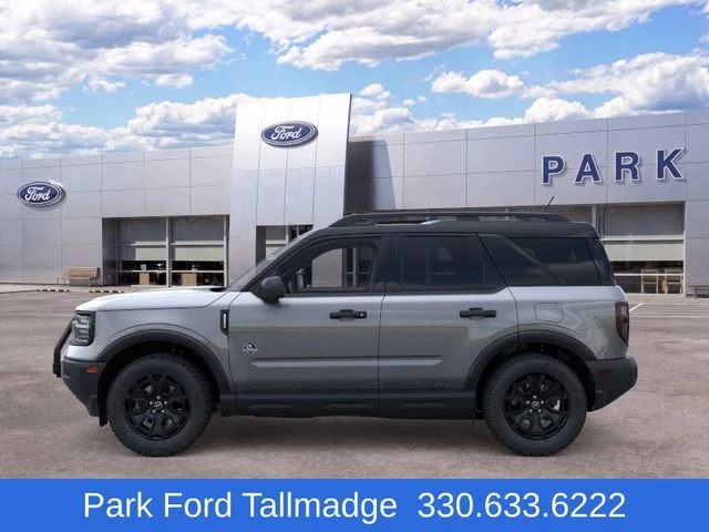 New 2025 Carbonized Gray Metallic Ford Outer Banks image 3