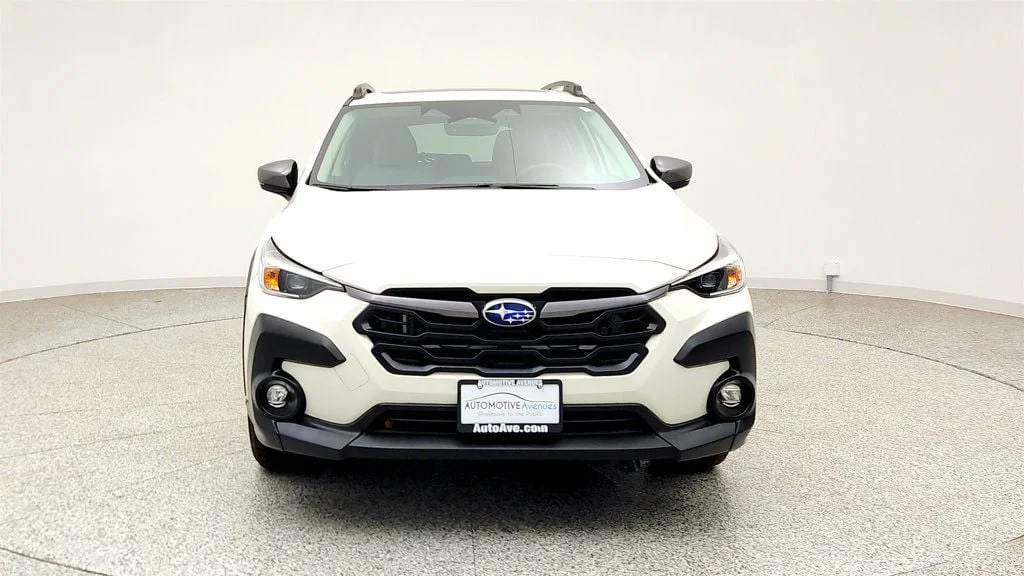 Used 2024 Crystal White Pearl Subaru Premium AWD w/ BSD, Moonroof & All-Weather Pkg image 2