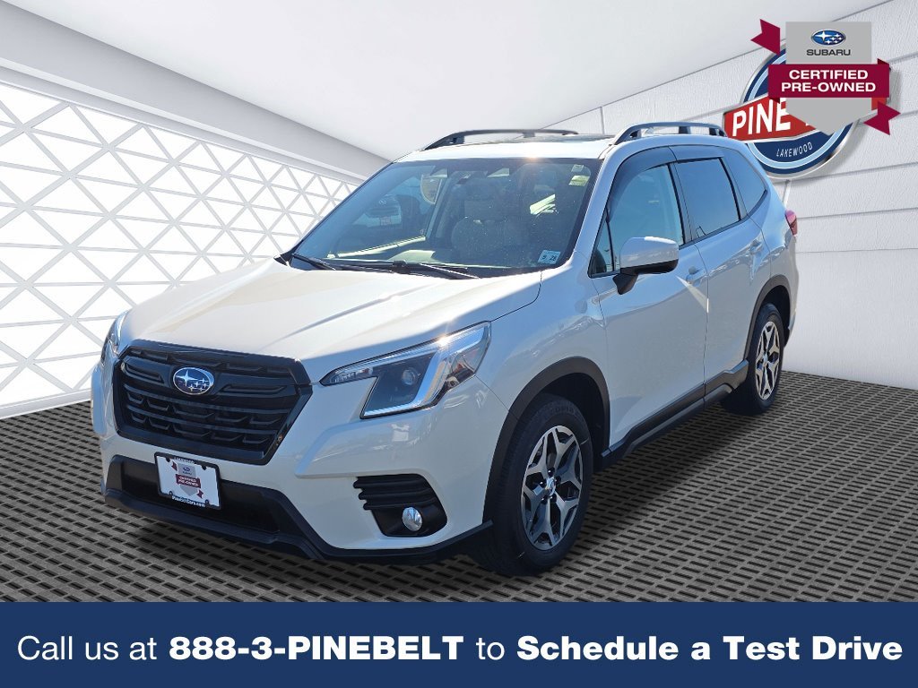 Used 2023 White Subaru Premium image 1