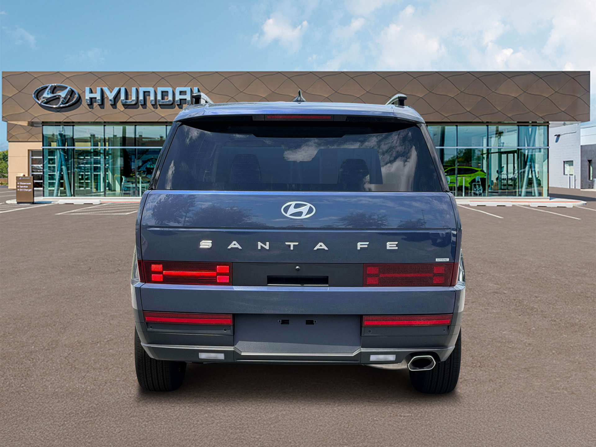 New 2027 Atlantis Blue Hyundai SEL AWD image 6