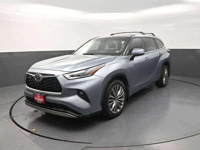Used 2021 Blue Toyota Platinum image 3