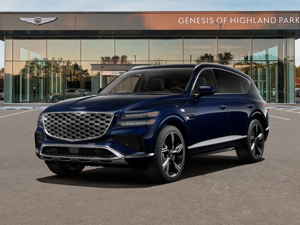 Blue 2025 Genesis GV80 3.5T Prestige AWD SUV / Crossover All-Wheel Drive