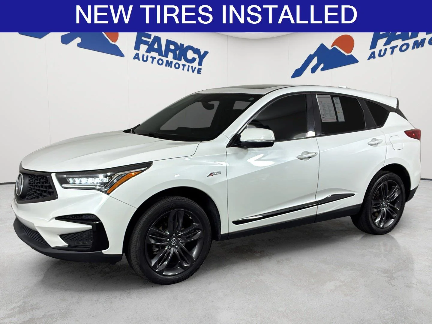 Used 2021 Platinum White Pearl Acura SH-AWD w/A-SPEC image 1