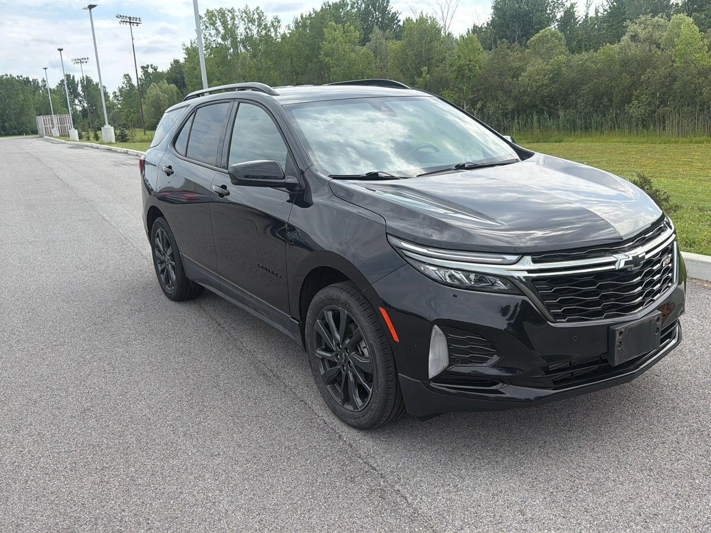 Used 2023 Mosaic Black Metallic Chevrolet RS image 2